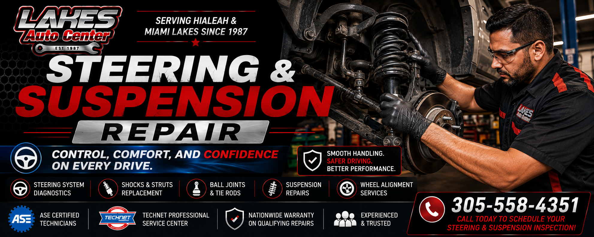 Steering & Suspension HERO